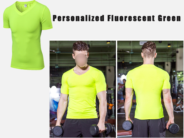 men''s sports t-shirt fitness tees tracksuit casual t-shirts activewear quick-dry breathable 