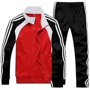 track suits for men set 2 pcs mens sweat suits sets