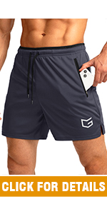 athletic shorts for men