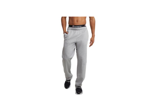 Champion Men''s Sweatpants, Powerblend, Fleece, Open-Bottom Sweatpants (Reg. or Big & Tall)