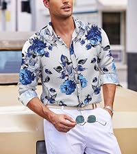 Mes Floral Button Down Shirt