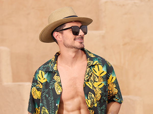 hawaiian shirt and shorts for men