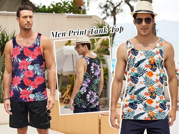 designer tank top men