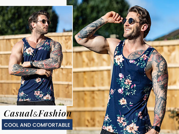 beach tank top men