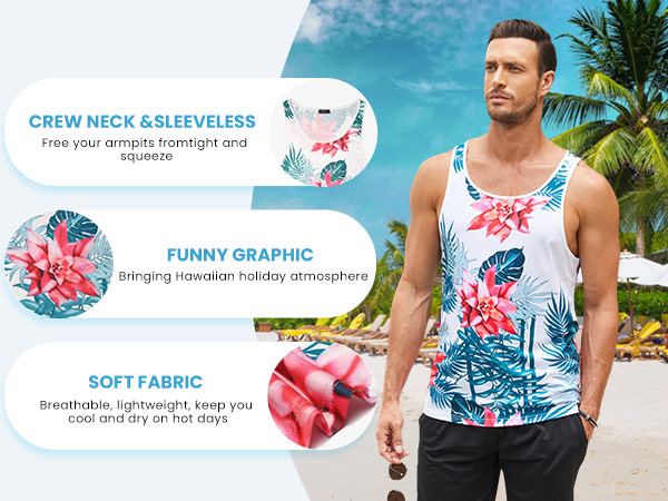 mens tank tops summer