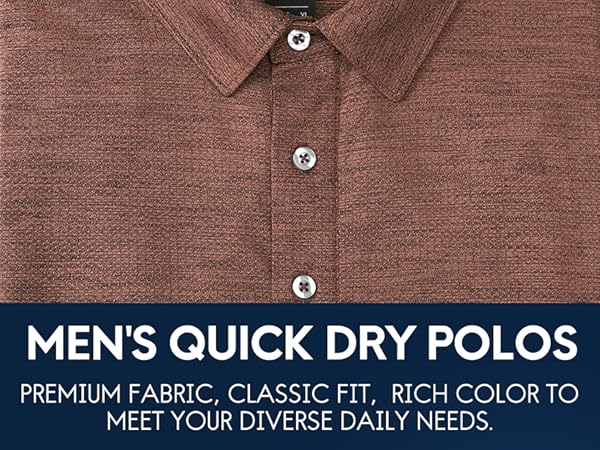 quick dry polo for men 