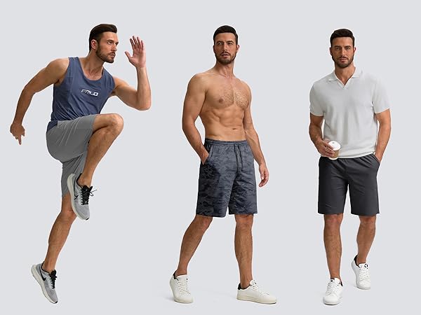 workout shorts men