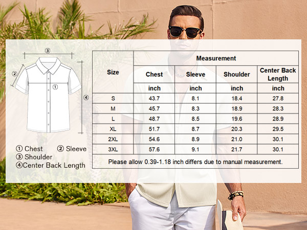 beach button down shirt for men