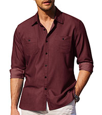 Mens Casual Button Shirts