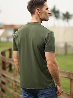 mens henley shirts short sleeve