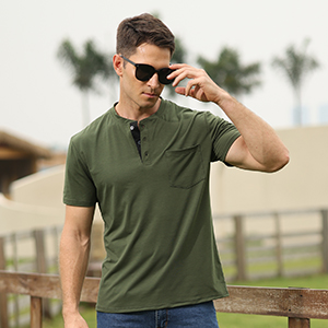 henley shirts for men