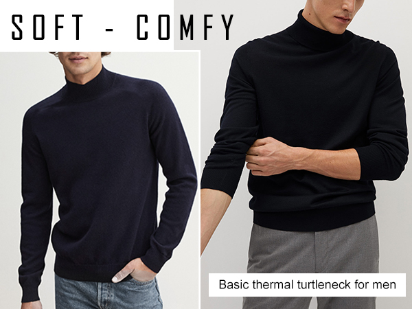 men turtleneck