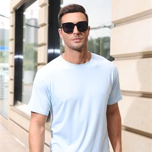 men&#39;s lightweight workout shirts