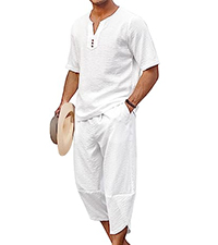 cotton linen suit shirt