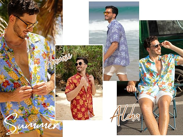 Vintage Beach Tropical Shirts