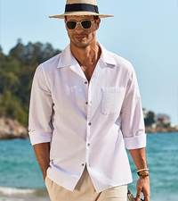 mens linen shirts