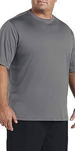 DXL Big and Tall Essentials Quick-Drying Swim T-Shirt