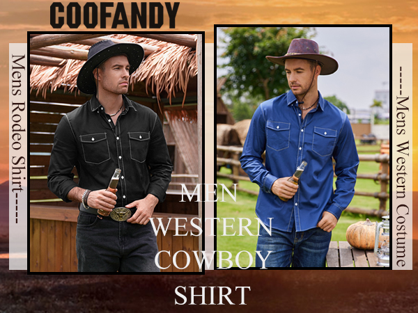 men''s cowboy shirts