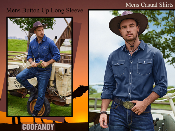 men''s cowboy shirts