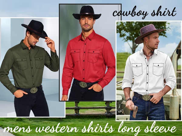 mexican cowboy shirt for men