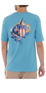 guy harvey, short sleeve top, mens short sleeve, fishing tee, casual t-shirt, mens top, apparel men