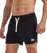 Mens Gym Bodybuilding Shorts 5 inch