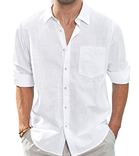 Linen Long Sleeve Shirt