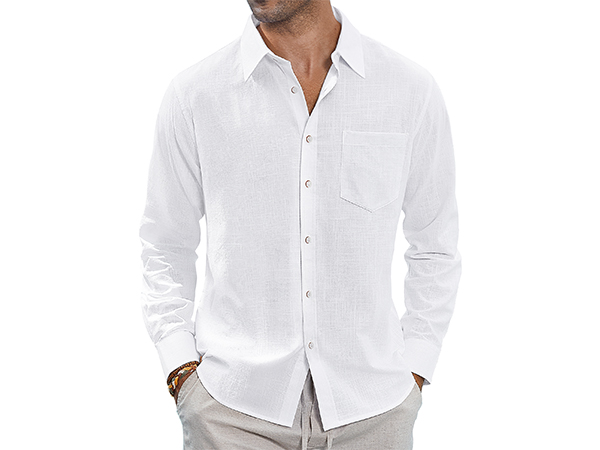 Linen Long Sleeve Shirt