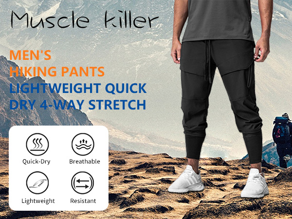 Muscle Killer Men''s Hiking Pants 