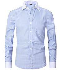 Mens dress shirt french cuff