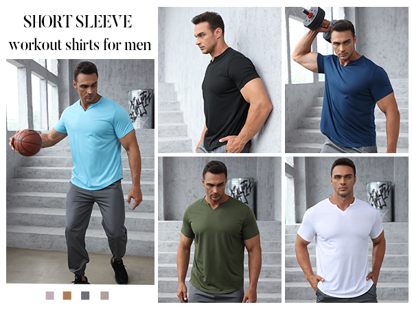 v neck shirts for men