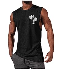 mens beach tank tops 