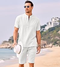 mens linen set