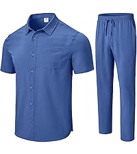 mens linen sets