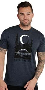 INTO THE AM Graphic Tees Extraterrestrial Navy