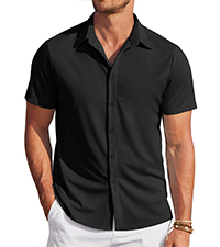 Mens Casual Wrinkle Free Shirts