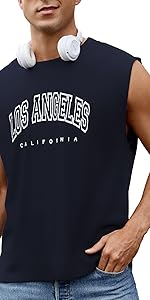 Mens LA Sleeveless Shirts