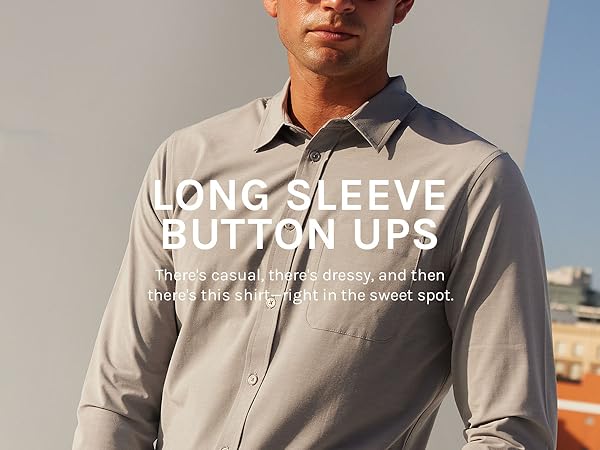 INTO THE AM Long Sleeve Button Up