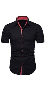 Men''s Short Sleeve Casual Shirt