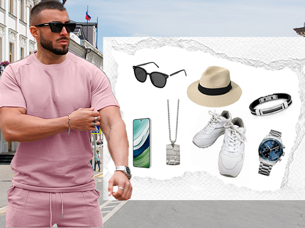 Mens Short Sets 2 Piece Outfits Fashion Summer Tracksuits