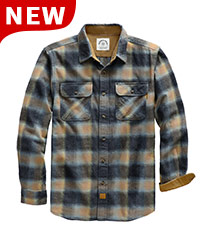 Dubinik Flannel Shirt for Men Casual Button Down Work Soft All Cotton Lightweight Flannel Mens P...