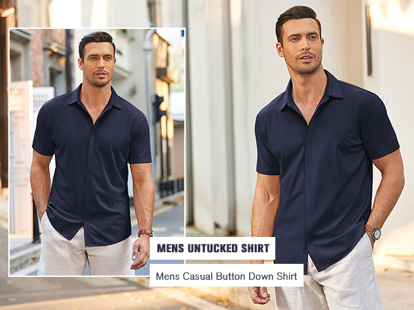 mens short sleeve shirt