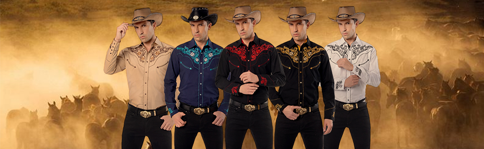  western shirt men