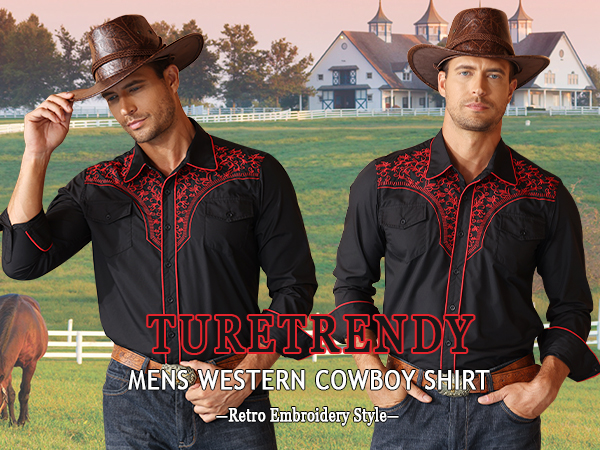  big and tall cowboy shirts for men country western  cowboy shirt for men western style