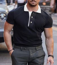 Men&amp;amp;#39;s Vintage Polo Shirts Short Sleeve