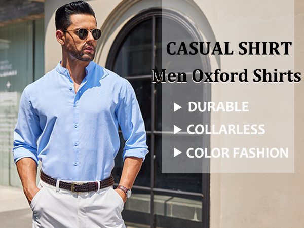 Oxford Shirts Casual Dress Shirt