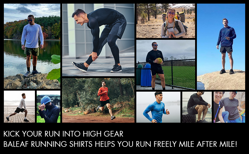 RUNNING SHIRTS FOR MEN