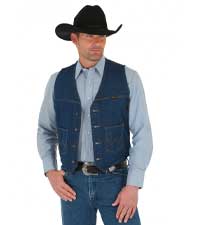 Men''s Unlined Denim Vest