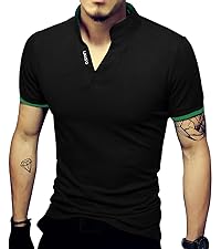 mens black polo shirt