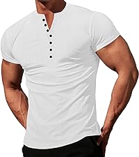 mens slim fit muscle shirt